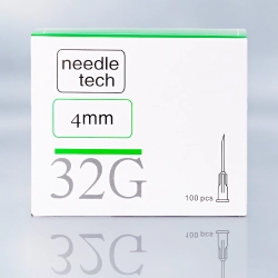 NEEDLETECH 32G - 100 (4mm) Sterile hypodermic needle