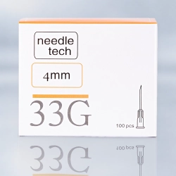 NEEDLETECH 33G - 100 (4mm) Sterile hypodermic needle