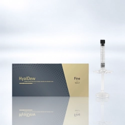 Derma Filler  HyalDew FINE (1 jeringa precargada de 1 ml con 2 agujas est&eacute;riles)