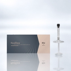 Derma Filler - HyalDew MID (1 jeringa precargada de 1 ml con 2 agujas est&eacute;riles)