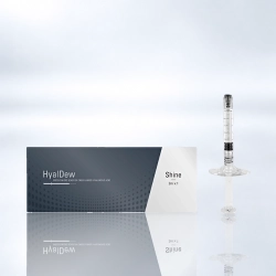 Derma Filler  HyalDew SHINE (1 jeringa precargada de 2 ml con 2 agujas est&eacute;riles)