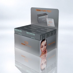 MESO PURE PEEL (16 cajas en un expositor de venta de lujo)